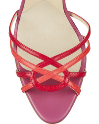 Brian Atwood Cassia Leather Sandals