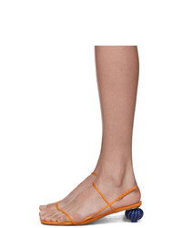 Jacquemus Orange Les Sandales Manosque Heeled Sandals