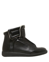 Maison Margiela Future Soft Leather High Top Sneakers