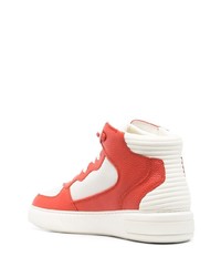 Bally Hi Top Leather Sneakers