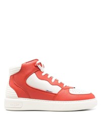 Bally Hi Top Leather Sneakers