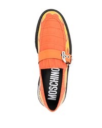 Moschino Flame Effect Loafers