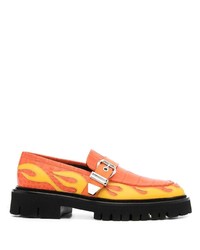 Moschino Flame Effect Loafers