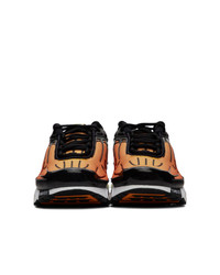 Nike Orange And Black Air Max Plus Iii Sneakers