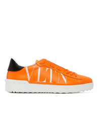 Valentino Orange Garavani Vltn Open Sneakers