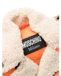 Moschino Shearling Shoulder Bag