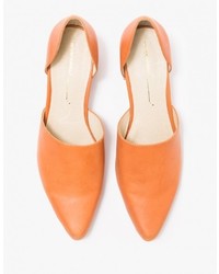 Perf In Orange Leather