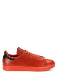 Adidas By Raf Simons Perforated Leather Shoes