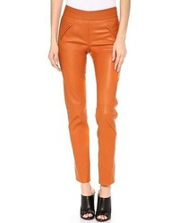Maison Ullens Stretch Leather Pants