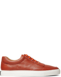 Harry's of London Harrys Of London Mr Jones 2 Perforated Leather Sneakers