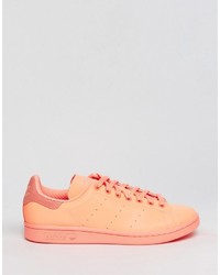 adidas Originals Stan Smith Adicolor Sneakers In Orange S80251