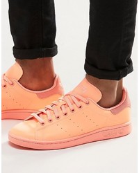 adidas Originals Stan Smith Adicolor Sneakers In Orange S80251