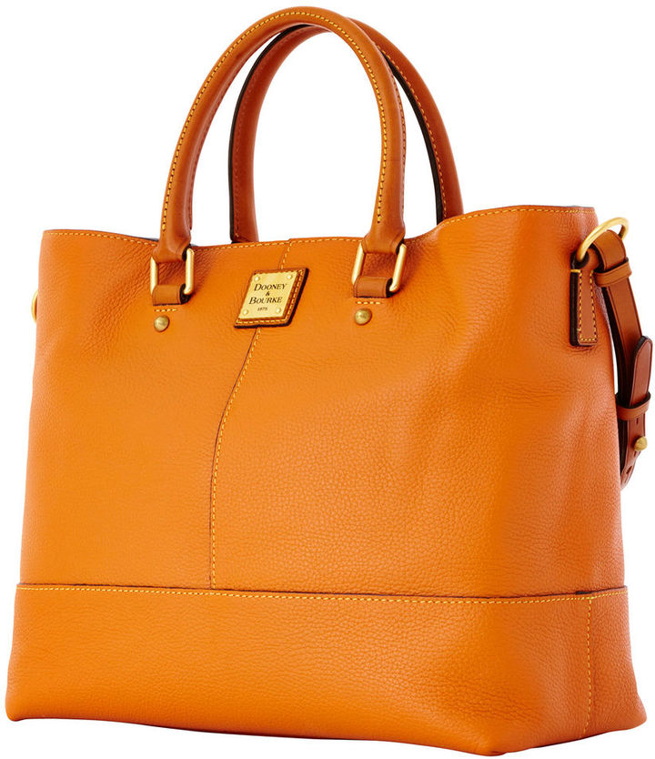 Dooney and bourke orange purse hot sale