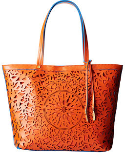 Carlos by Carlos Santana Tote 14 x 11 Red and gold – Your Other