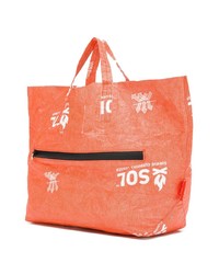 Takahiromiyashita The Soloist Printed Tote Bag