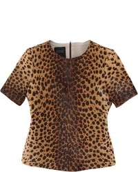 Barneys New York Leopard Print Tk T Shirt