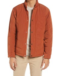 Orange Lightweight Puffer Jacket