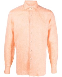 Xacus Long Sleeved Linen Shirt