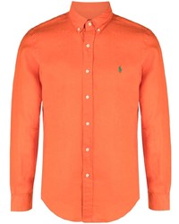 Men's Orange Shirts by Polo Ralph Lauren | Lookastic
