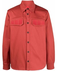 Ferrari Chest Pocket Longsleeved Shirt