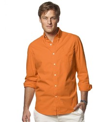 Chaps Classic Fit Solid Button Down Shirt