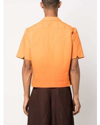 Winnie NY Cropped Cotton Blend Shirt