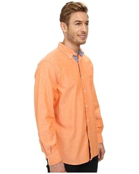 Nautica Long Sleeve Solid Oxford