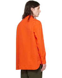 Casey Casey Orange Big Raccourcie Shirt