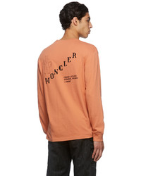 Moncler Genius 7 Moncler Frgmt Hiroshi Fujiwara Orange Logo T Shirt