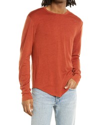 rag & bone Heath Merino Wool Long Sleeve T Shirt
