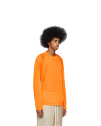 Acne Studios Orange Eggan T Shirt