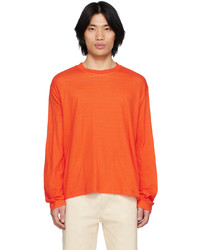 Sunnei Orange Long Sleeve T Shirt