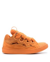 Lanvin Multi Panel Lace Up Sneakers
