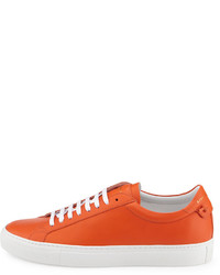 Givenchy Urban Low Top Street Sneaker Orange
