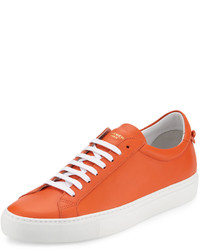 Givenchy Urban Low Top Street Sneaker Orange