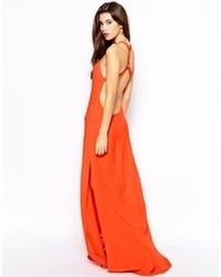 Goldie Maxi Dress With Open Back