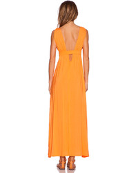 Toby Heart Ginger X Love Indie Cut Out Maxi Dress