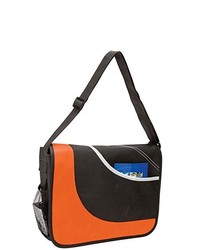 Orange Messenger Bag