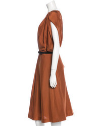 Fendi Silk Midi Dress