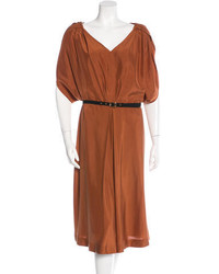 Fendi Silk Midi Dress