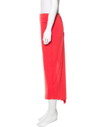 Helmut Lang Asymmetrical Midi Skirt W Tags
