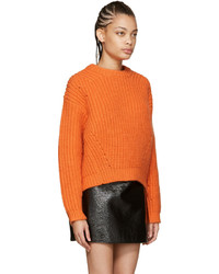 Acne Studios Orange Wool Hira Sweater