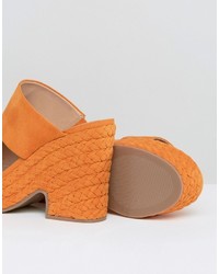 Asos Trinidad Plaited Mule Sandals