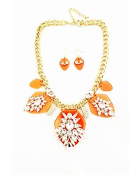 Bling Bling Sisters Coral Statet Necklace