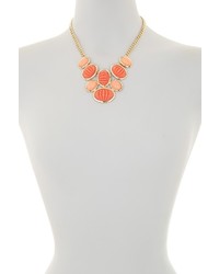 Trina Turk Oval Cabochon Frontal Necklace
