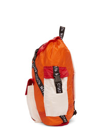 Heron Preston Orange Jump Backpack