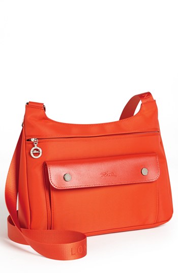 Longchamp Planetes Crossbody Bag Small Orange, $180