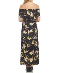 1 STATE 1state Off The Shoulder Blouson Maxi Dress