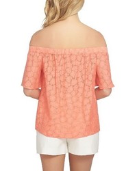 1 STATE 1state Flounce Off The Shoulder Blouse
