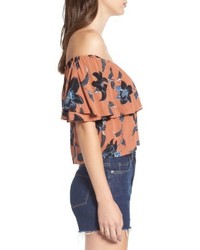Faithfull The Brand Salerno Off The Shoulder Top
